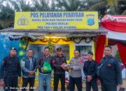 Dukung Pengamanan Nataru 2025, Korps Sibhara Kbpp Polri Sergai Berikan Bingkisan di Pos PAM.