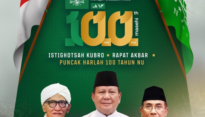PBNU Gelar Puncak Harlah Ke-100 NU di Istora Senayan, Menandai Abad Pengabdian dan Peradaban