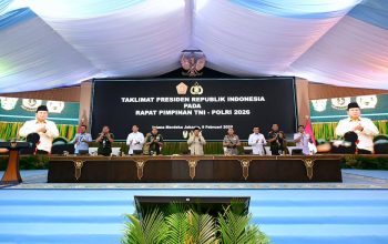 Kapolda Sumsel Irjen Pol Sandi Nugroho Ikuti Rapim TNI-Polri 2026 Bersama Presiden RI