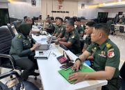 Kodam XXIII/Palaka Wira Menerima Tim Pengawasan Audit Kinerja Gelombang II TA 2026