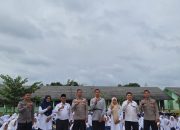 Ipda M.Aliudkn. SH. kanit binpolmas Sat Binmas Polres Musi Rawas Utara penyuluhan bullying di MTS Negeri Muratara