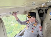 Kapolda Sulteng patroli udara pastikan kesiapan Operasi Ketupat 2026