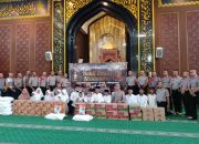 Sambut Idul Fitri 1447 H, Siswa SIP 55 Resimen Desaka Dhira Pradipa Polda Jatim Tebar Kepedulian untuk Anak Yatim