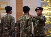 Panglima lantik pangkogabwilhan III baru dan pejabat aster TNI
