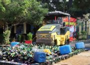Polres Subang musnahkan ribuan botol minuman keras dan petasan