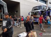 Puncak arus balik Terminal Madiun terjadi Selasa dengan 22.446 pemilir