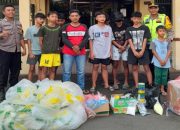 Polresta Pekalongan terima puluhan selongsong dan bahan petasan warga