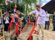 Korem 181/PVT bangun Jembatan Garuda tahap IV di Sorong Barat