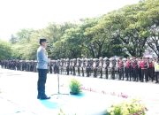 Wakapolda Sumsel Pimpin Simulasi Sispamkota 2026, Tegaskan Kesiapan Personel Hadapi Gangguan Kamtibmas