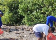 Polairud Polda Maluku angkut 15 kg sampah plastik di Soahuku