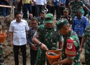 Kodam XXIII/Palaka Wira Kembali Realisasikan Pembangunan Jembatan Garuda di Parigi Moutong