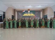 Pangdam XXIII Pimpin Laporan Korps Kenaikan Pangkat Perwira Jajaran Kodam XXIII/Palaka Wira