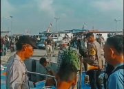 Pelayanan & Pengamanan Penumpang Kapal Kepulauan Seribu di Dermaga Muara Angke