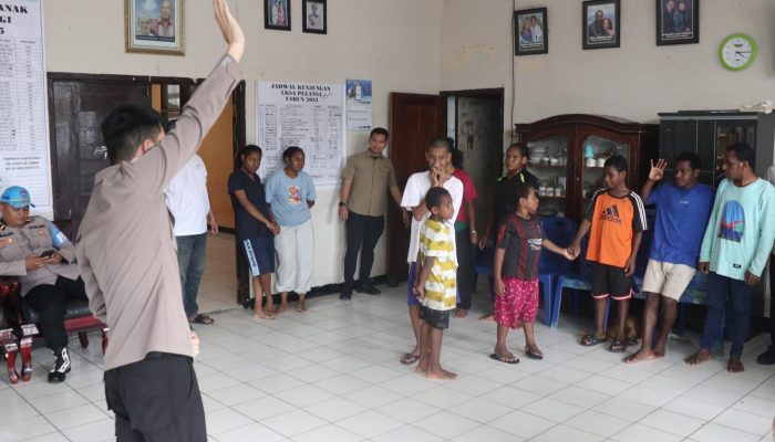Satgas Damai Cartenz perkuat kepedulian untuk anak Papua lewat bakti sosial di panti asuha