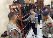 Pastikan Kesiapan Operasional, Satbrimob Polda Sumsel Gelar Pemeriksaan Senjata Api Berkala