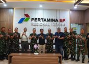 Pangdam II/Sriwijaya Perkuat Sinergitas Strategis dalam Kunjungan kerja ke PT Pertamina EP Zona 4 Prabumulih : Objek Vital Nasional, denyut nadi energi bangsa