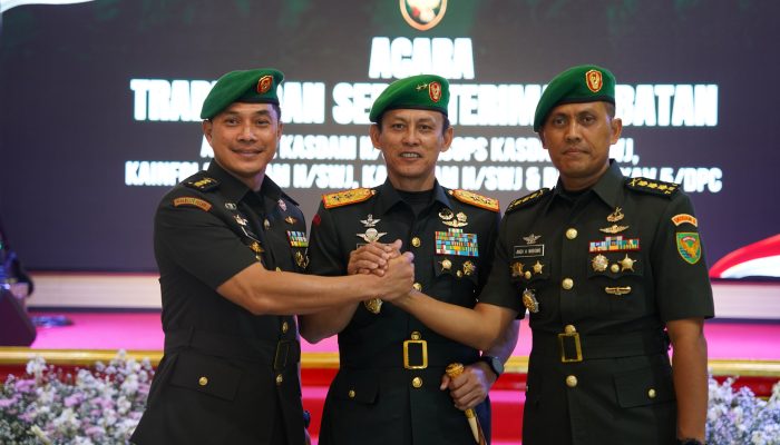 Pangdam II/Sriwijaya Pimpin Sertijab Pejabat Utama Kodam II/Sriwijaya : “Momentum Penyegaran dan Optimalisasi Organisasi”