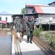 Bangun Akses, Bangun Harapan. Danrem 044/Gapo Tinjau Progres Pembangunan Jembatan
