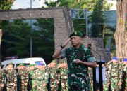 “Upacara 17-an di Makodam XXIII/PW Jadi Momentum Penyampaian Penekanan Panglima TNI”