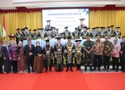 Kapoksahli Pangdam II/Swj Hadiri Sidang Khusus Senat Terbuka Pengukuhan Guru Besar Politeknik Negeri Sriwijaya (POLSRI)