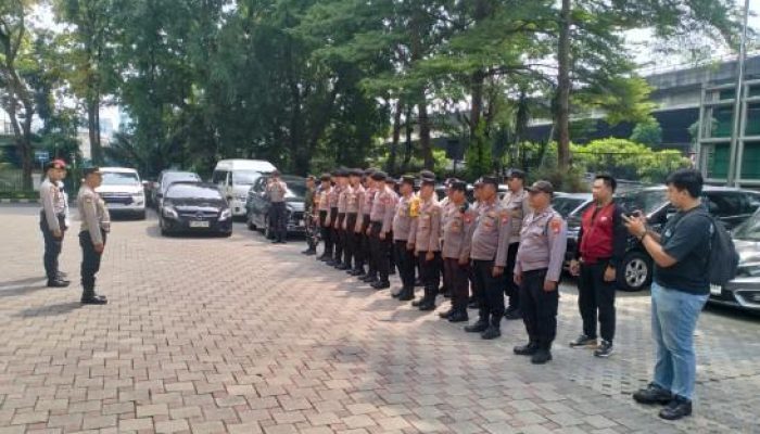 Apel Pelayanan Unjuk Rasa di Cempaka Putih, Polri Kedepankan Pendekatan Humanis 