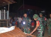 Dansatgas Tinjau Progres Pembangunan TMMD di Kampung Keakwa Pasca Pembukaan Resmi