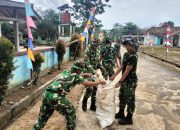 TMMD Ke-128 TA 2026: Gotong Royong Bersama Warga, Jaga Lingkungan dan Bangun Akses Desa