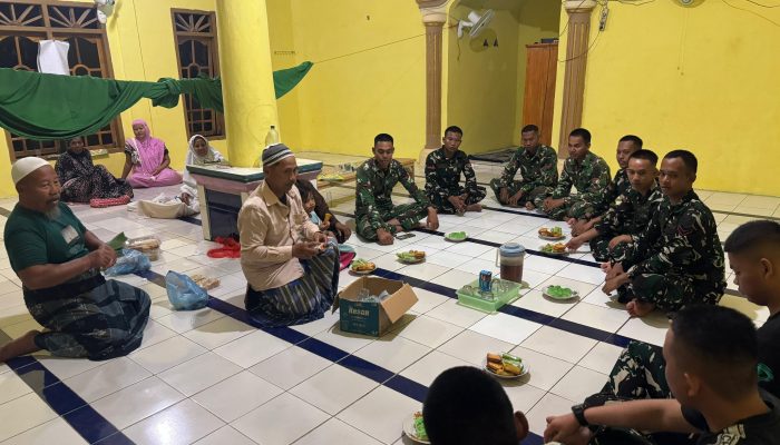 Satukan Hati dan Harapan, Satgas TMMD Kodim 0402/OKI Doa Bersama Masyarakat