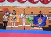 Atlet Muda Sulteng Anak Polisi, Dzakwan Afif Sabet Emas di Kejurnas Taekwondo Samarinda 2026