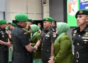 “PANGDAM XXIII/PALAKA WIRA PIMPIN SERTIJAB EMPAT PEJABAT KODAM”