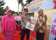 Kapolda Sulteng Kunjungi Polres Morowali Utara, Resmikan Fasilitas Pelayanan, Serahkan Bansos dan Tekankan Profesionalisme Personel