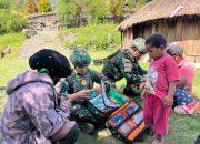 Satgas Yonif 136 perkuat layanan kesehatan di Tingginambut Puncak Jaya