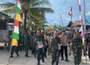 Tim Wasev TMMD ke-128 dari PJO TMMD Tinjau Langsung Sasaran di Kampung Keakwa
