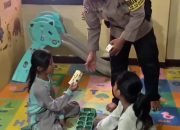 Pojok Baca Edukasi Polsek Kalibaru: Menumbuhkan Minat Baca dan Kepedulian Gizi Anak Sejak Dini