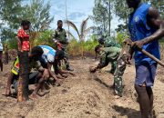 Bedengan Rampung, Lahan Program TMMD di Kampung Keakwa Siap Ditanami
