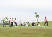 Olahraga Bersama di PTBA Tanjung Enim, Danrem 044/Gapo Dampingi Pangdam II/Swj Pererat Sinergitas