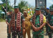 Pastiakn Sasaran Fisik dan Non Fisik Tercapai : Kasfam II/Sriwijaya dampingi Tim Wasev Tinjau Progres TMMD KE-128 Kodim 0402/OKI