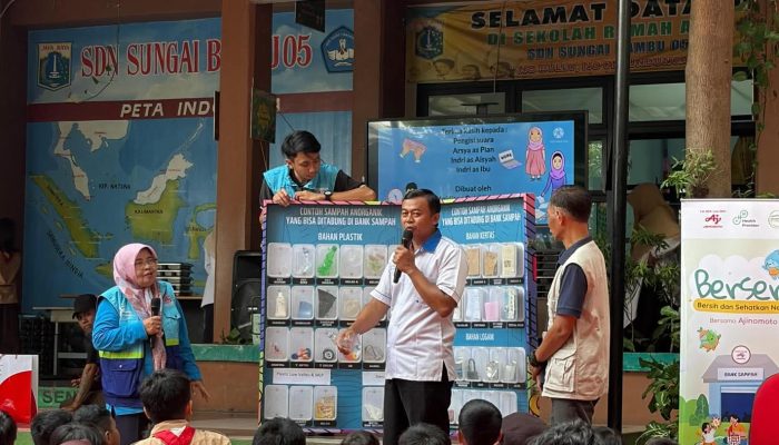 Sosialisasi dan Edukasi Pemilahan Sampah Digelar di SDN 05 Sungai Bambu, Dukung Instruksi Gubernur Tahun 2026   