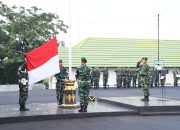 Korem 044/Gapo Gelar Upacara 17-an, Kasad Tekankan Efisiensi dan Ketahanan Nasional