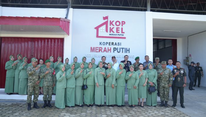 Pangdam II/Swj Tinjau Koperasi Merah Putih di Lahat: Apresiasi Pembangunan & Dorong Ekonomi Lokal