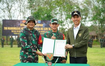 Kemanunggalan TNI-Rakyat TMMD ke-128 Resmi Ditutup, Insfrastuktur Mesuji Makmur OKI kini makin Prima