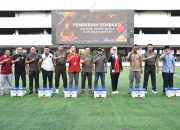 Danrem 044/Gapo Hadiri Kegiatan Humanis Kodam II/Sriwijaya Bersama Media dan Masyarakat