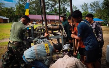 Sumur Bor Pertama Hadir di Kampung Keakwa, Warga Tak Lagi Bergantung pada Air Hujan