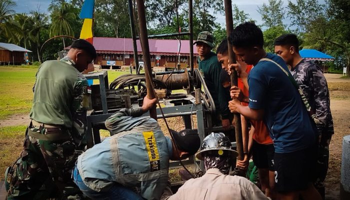 Sumur Bor Pertama Hadir di Kampung Keakwa, Warga Tak Lagi Bergantung pada Air Hujan