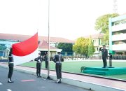 Pimpin Upacara Hari Lahir Pancasila, Kapoksahli Pangdam II/Swj: Pancasila Pemersatu Bangsa dan Fondasi Perdamaian Dunia
