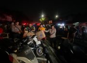 Kebakaran Hebat di Belakang Pasar Jiung Kemayoran, 250 Bangunan Semi Permanen Hangus