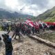 Peringatan Hari Lahir Pancasila, 800 Warga Puncak Jaya Kirab Bendera 50 Meter