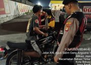POLSEK RAWALUMBU GELAR RAZIA STASIONER DI TITIK RAWAN, CIPTAKAN RASA AMAN BAGI MASYARAKAT