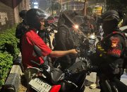 Patra Brimob Polda Metro Jaya Amankan Tiga Terduga Pelaku Curanmor di Pancoran
