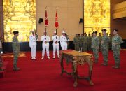 Perkuat Regenerasi Kepemimpinan, Mabes TNI Gelar Sertijab Dansesko TNI dan Pangkogabwilhan II